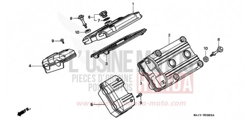 COUVERCLE DE CULASSE ST1100AS de 1995
